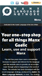 Mobile Screenshot of learnmanx.com